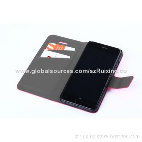 New PU Leather Phone Case for iPhone 6 with Stand Function